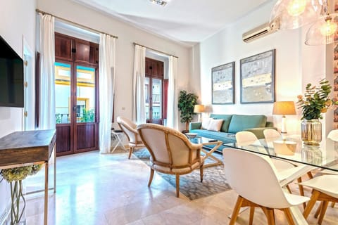 Apartment (2 Bedrooms) | Living area | 32-inch TV with cable channels