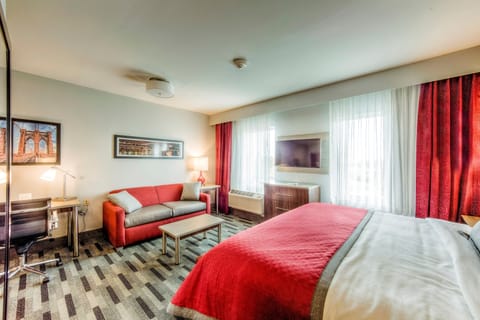 Get a peaceful night sleep in our cozy bedroom!