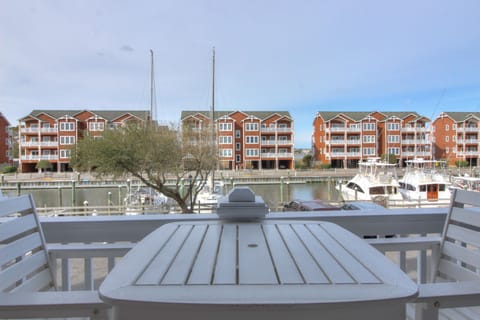Front Exterior Deck With Canal Views