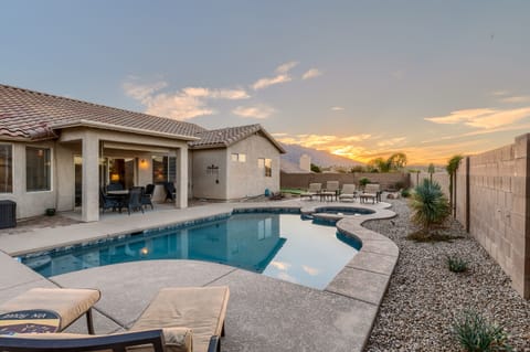 Pool may be heated for $300.00 per week.