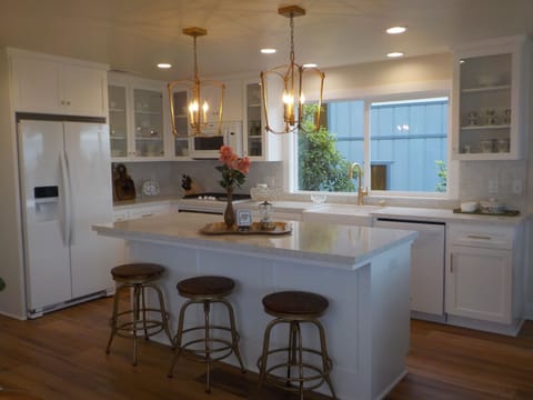 Open kitchen with all amenities.