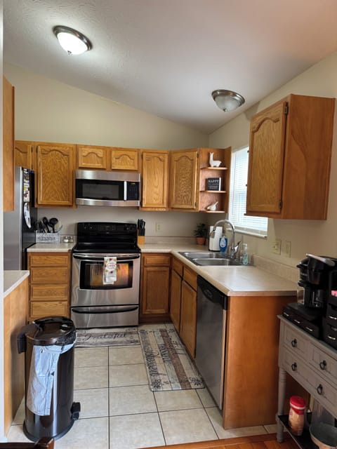 Kitchen (view from Dining Room)