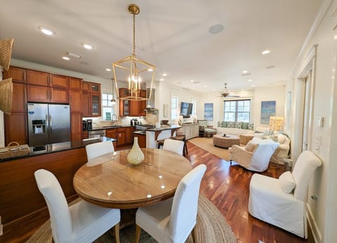 Dining Table - Two More Chairs Can Be Brought Up