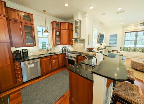 kitchen Towards Sink and Dishwasher