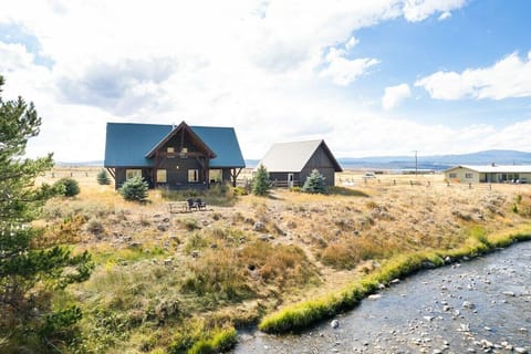 Madison River Retreat, a riverfront property with beautiful panoramic views!