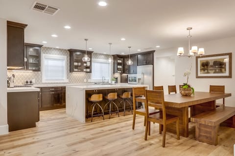 Gorgeous Custom Open Concept Kitchen and Dining Room