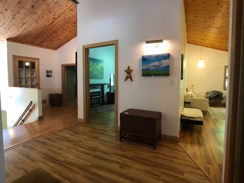 Lobby view into skyline