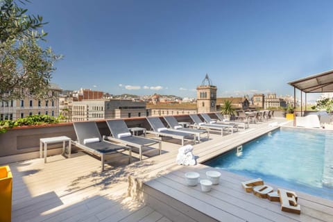 Rooftop pool