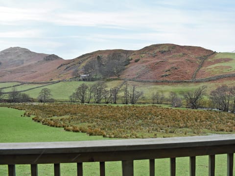 Incredible views from the balcony | Howegrain Lodge, Martindale, near Ullswater