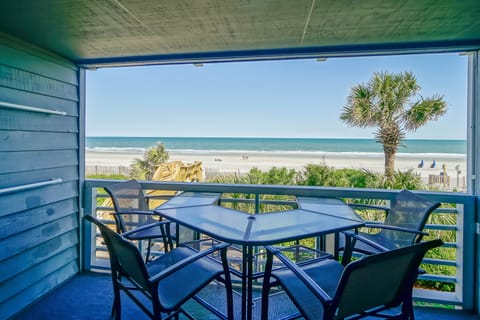 Savor your morning coffee while watching waves roll onto pristine sand from your private oceanfront balcony.