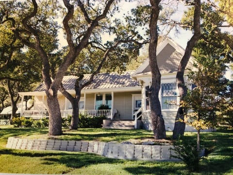 Front of house and porch