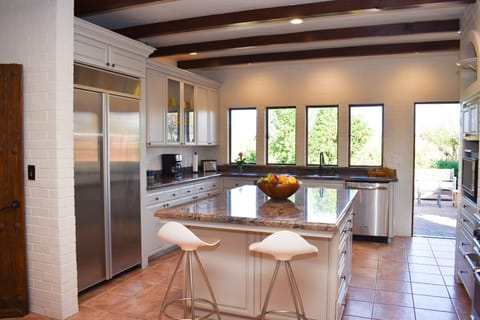 Kitchen with all the appliances