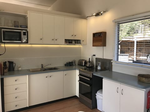 A full kitchen with everything you might need.