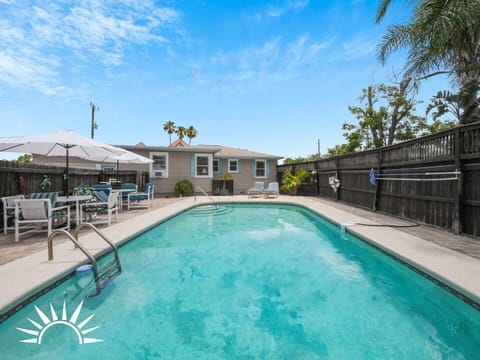 Pool looking towards house