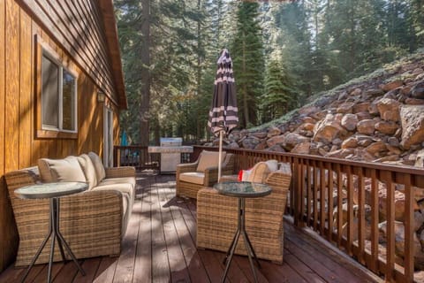 Back Deck with Gas BBQ