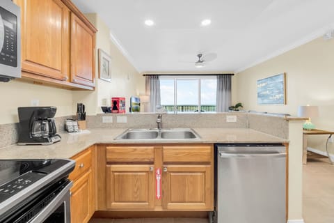 Don't miss a thing while preparing meals.