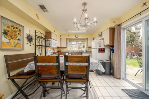 Dining Table into Kitchen