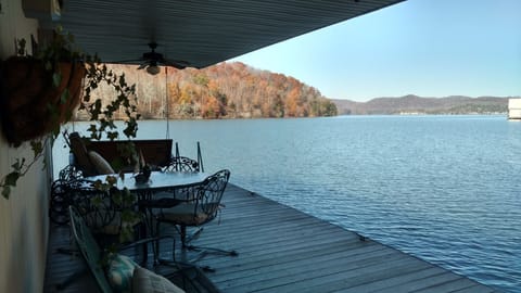 Main channel view from boathouse