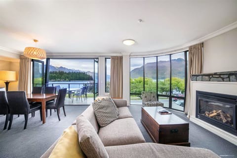 Private 2 Bedroom Deluxe Apartment | Living area | Flat-screen TV