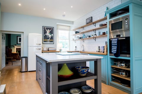 well equipped kitchen