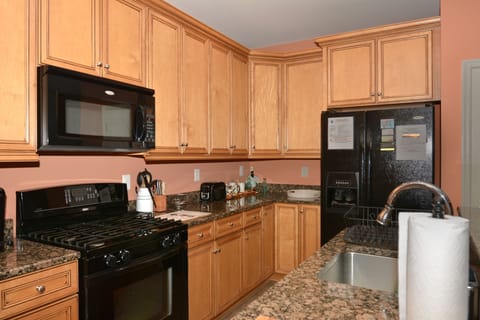 Fully equipped kitchen to provide meals for the entire family!