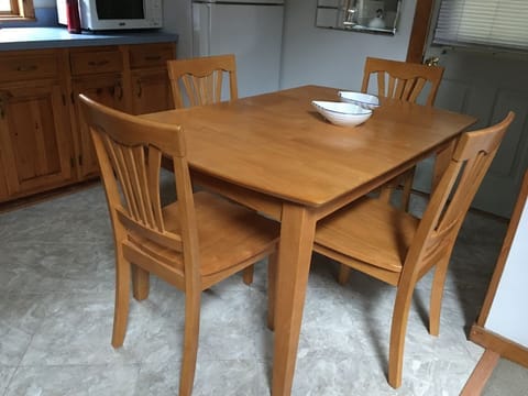 Newly installed kitchen floor
