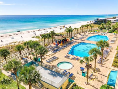 Condo, 1 King Bed with Sofa bed (The Summit 702) | Pool | Outdoor pool, a heated pool