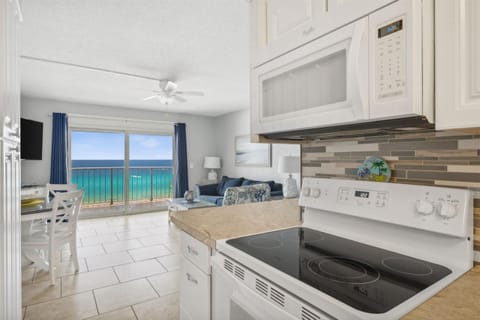Condo, 1 King Bed (The Summit 1017) | Private kitchen | Fridge