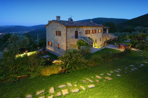 Front of property - evening/night