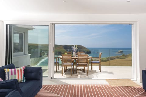 Westerley, Portreath. A spectacular detached coastal retreat boasting panoramic sea views