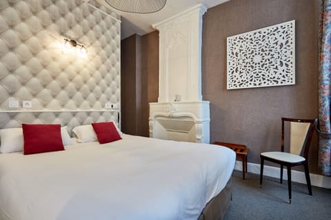 Individually decorated, individually furnished, desk, iron/ironing board