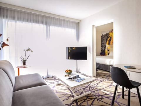 Apartment, 1 Double Bed with Sofa bed, Balcony, Garden View | Premium bedding, minibar, in-room safe, desk