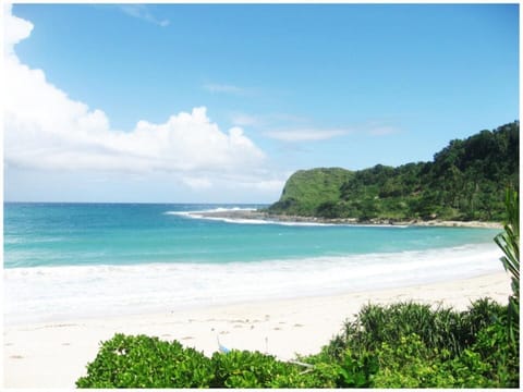 Beach nearby, white sand