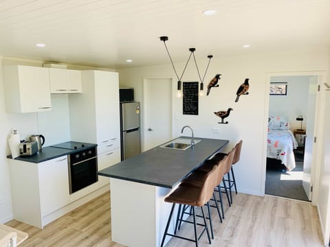 Kiwi Cabin kitchen