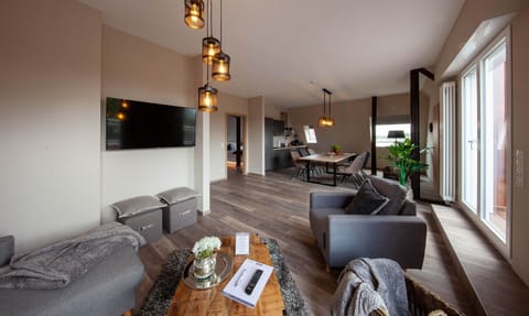 Panoramic Apartment | Living room | Smart TV