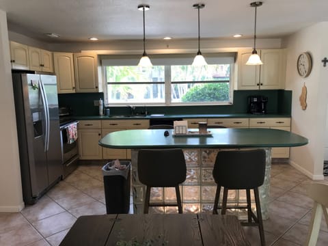 Spacious, open kitchen with numerous amenities 