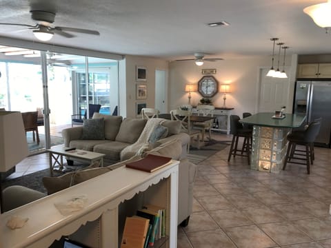 Open Concept living with plenty of natural and inside lighting