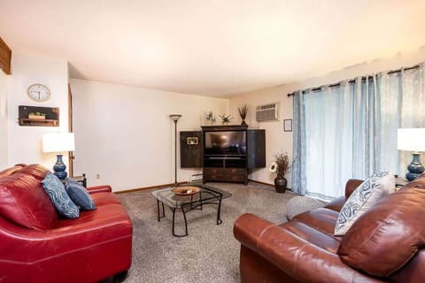 Warm and inviting living area