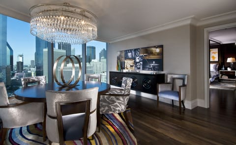 Presidential Suite, 1 King Bed | Hypo-allergenic bedding available, pillowtop beds, in-room safe, desk