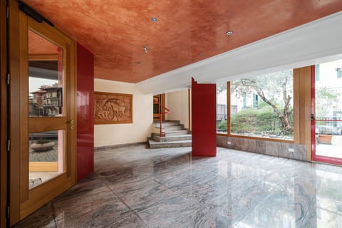 Interior entrance