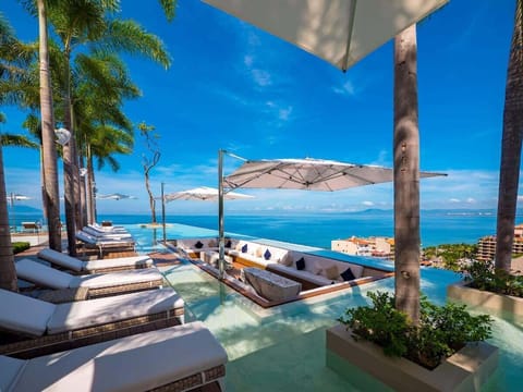 Fire Pit Rooftop View