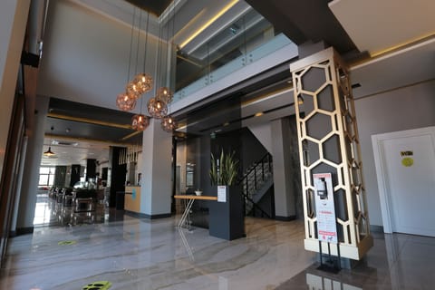 Interior entrance