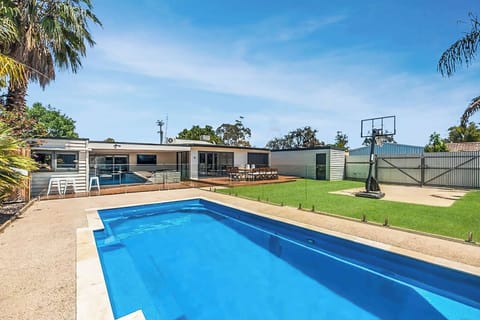 In ground swimming pool