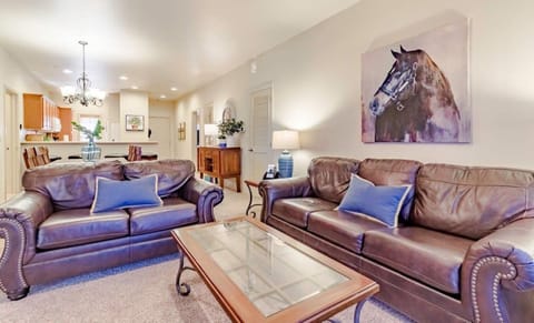 Living Room overlooks Dining and Kitchen.