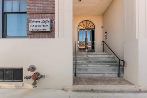 Front entrance to Condo building