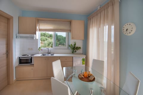 Apartment, 1 Bedroom, Sea View | Private kitchenette | Fridge, oven, stovetop, coffee/tea maker