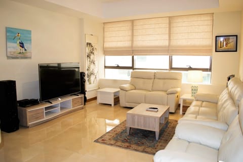Apartment (Murad) | Living room | 42-inch TV with cable channels
