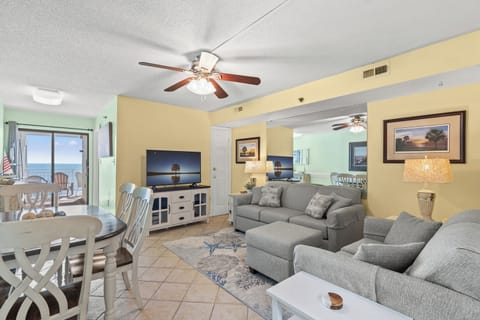 Enough room for the whole family to sit around the TV for movie night.
