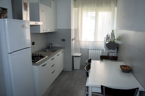 Shared fridge, microwave, electric kettle, highchair