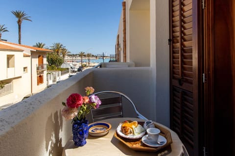 Economy Double Room, Balcony, Partial Sea View | Balcony view